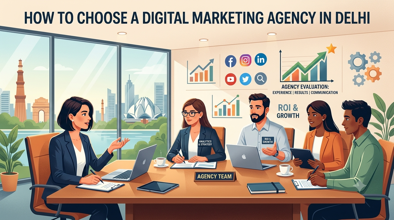 How to choose a digital marketing agency in Delhi — Tomto Lemon guide