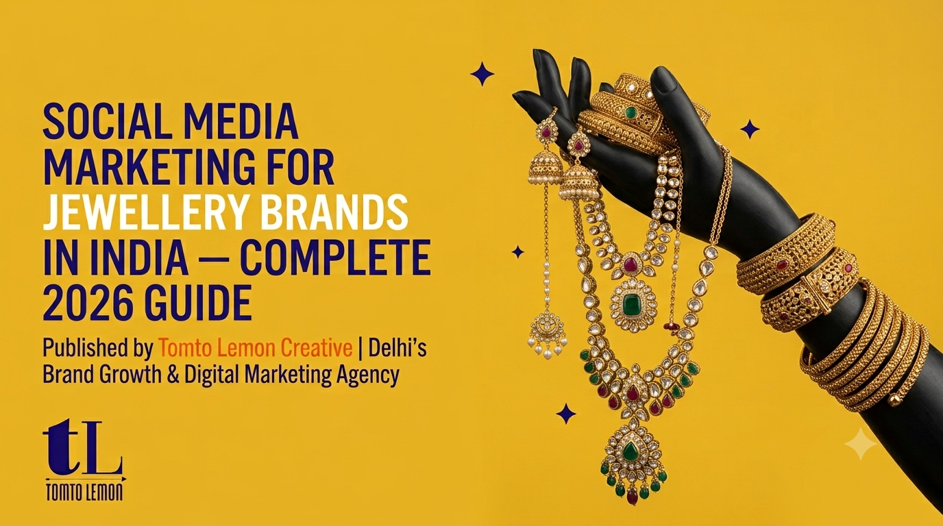 Social media marketing for jewellery brands in India — complete guide by Tomto Lemon