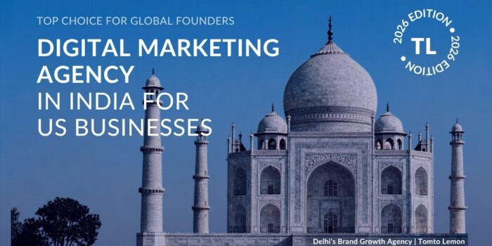 Best digital marketing agency in India for US-based businesses — 2026 guide by Tomto Lemon